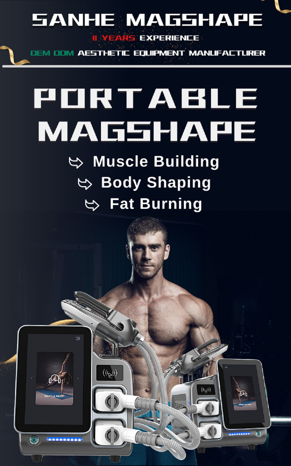2021 Newest Portable Build Muscle Equipment